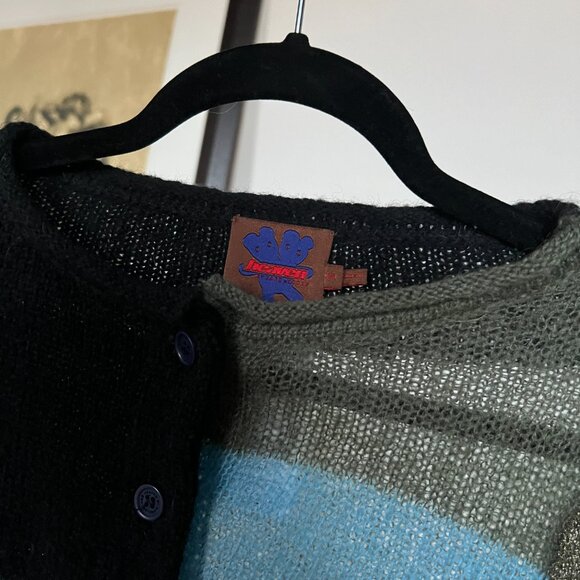 Marc Jacobs Heavn Mini Cropped Striped Cardigan - Picture 2 of 3